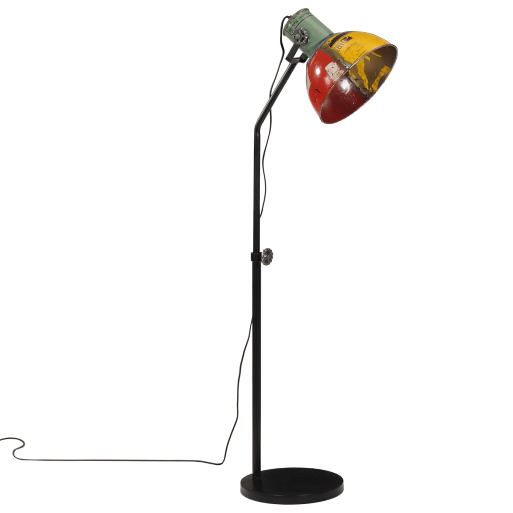 Vidaxl golvlampa 25 w e27 30x30x90-150 cm flerfärgad