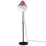 Vidaxl Floor Lamp 25 W E27 30x30x90 150 cm forvitret rød