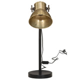 Vidaxl desk lamp 25 W E27 17x17x60 cm Antique brass colored