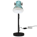 Vidaxl Desk Lamp 25 W e27 17x17x60 cm Weathered Blue