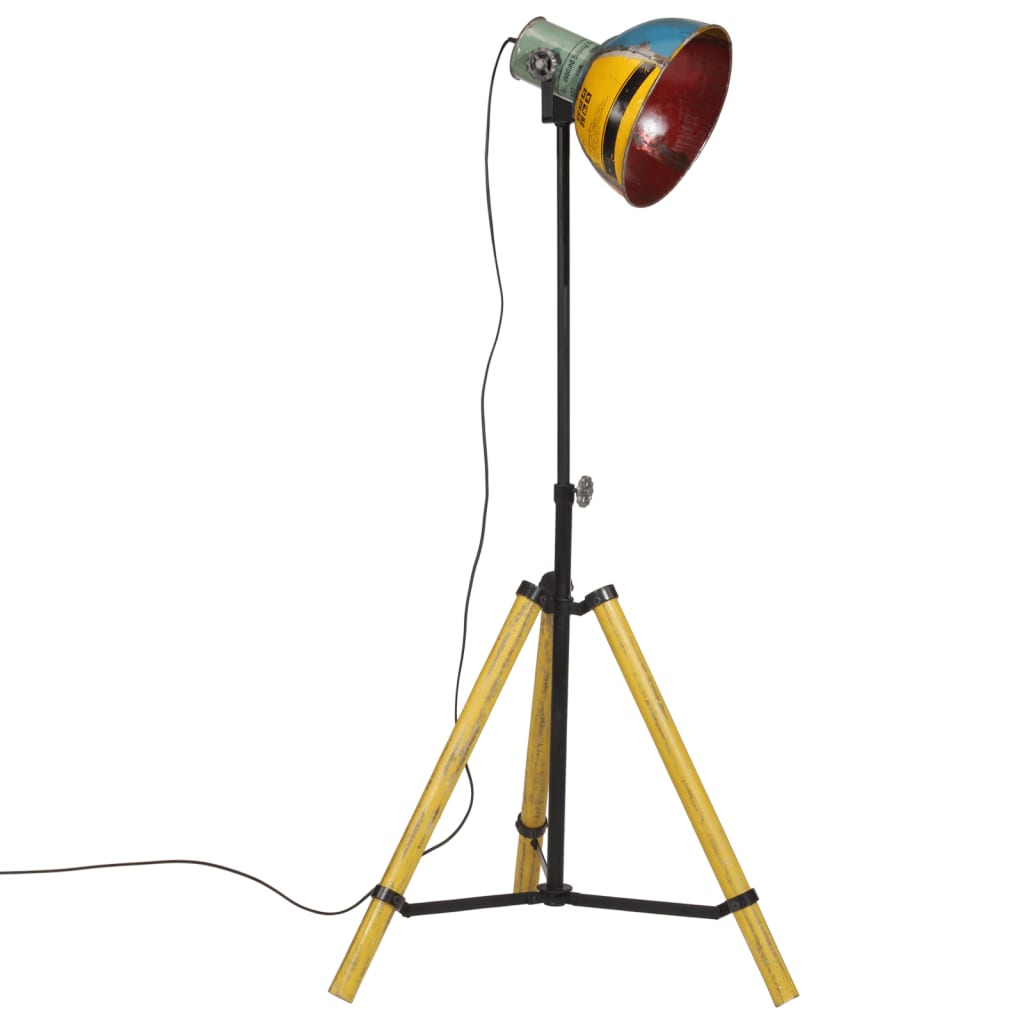 Vidaxl Strecken Lamp 25 W E27 75x7x9090-150 cm Multi-faarweg