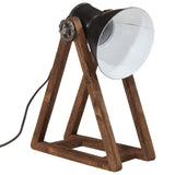 Vidaxl Desk Lamp 25 W E27 30x17x40 cm nero