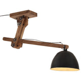 Vidaxl stropní lampa 25 W E27 105X30X65-108 cm černá