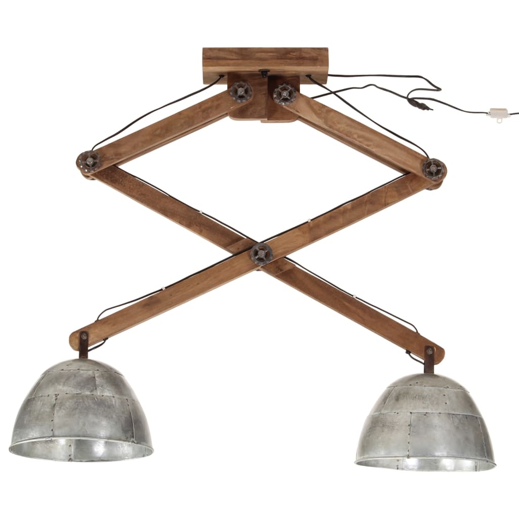 Vidaxl Plafiling Lamp 25 W E27 29X18x85 cm Vintage Sëlwerfaarf