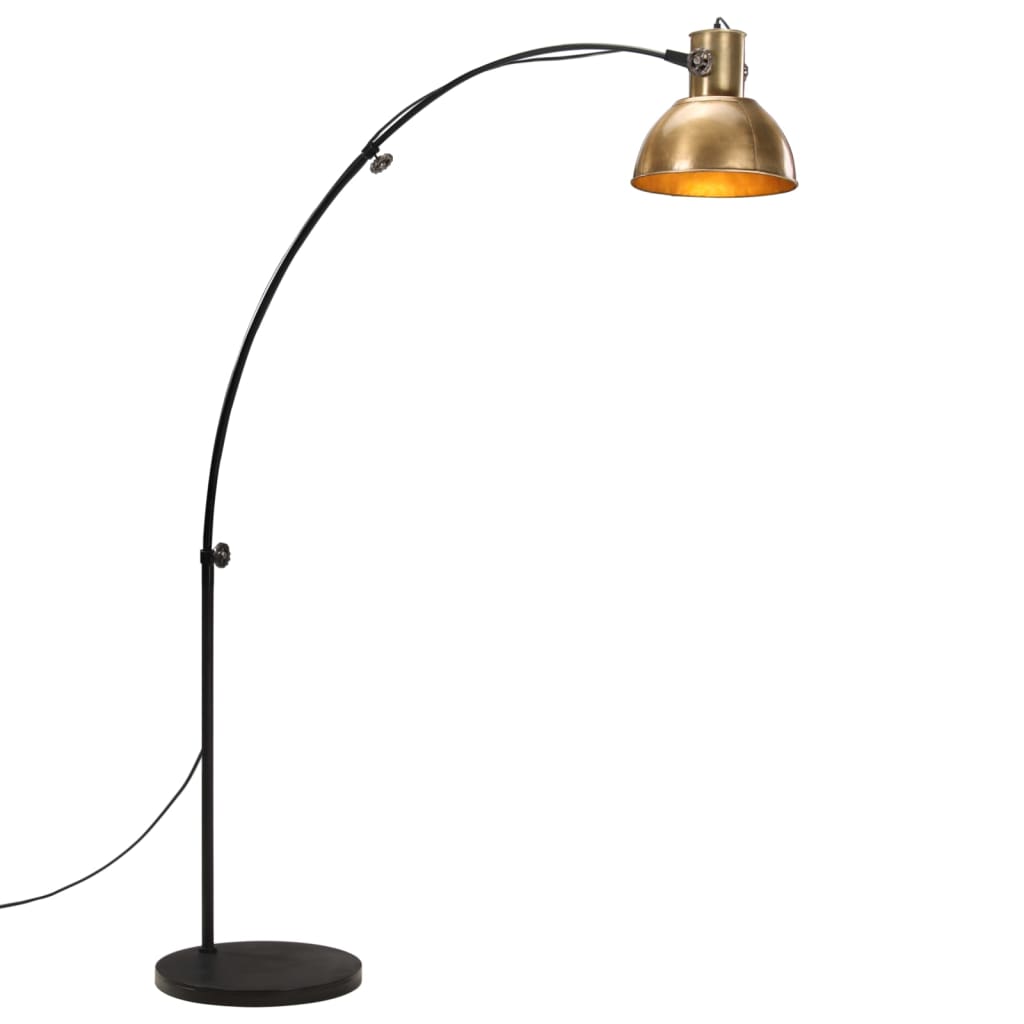 Lampadaire Vidaxl 25 W e27 150 cm Couleur en laiton antique