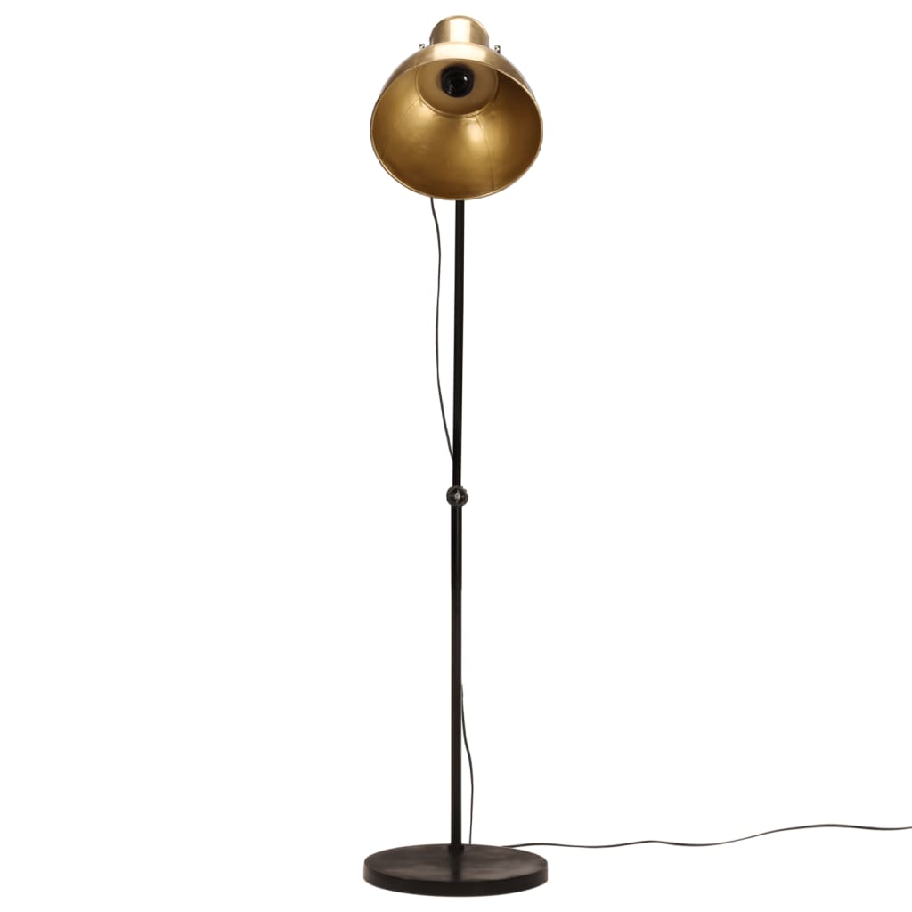 Vidaxl Buedemlamp 25 w e27 150 cm antik Brass faarweg