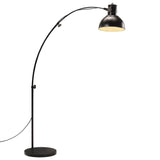 Vidaxl golvlampa 25 w e27 150 cm svart