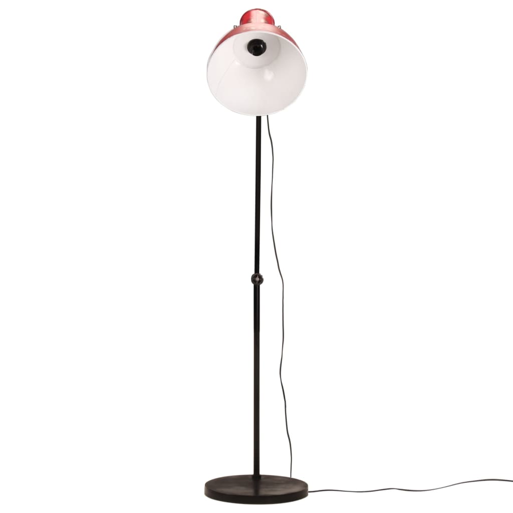 VIDAXL SHOHR LAMP 25 W E27 150 cm verwitterte rot