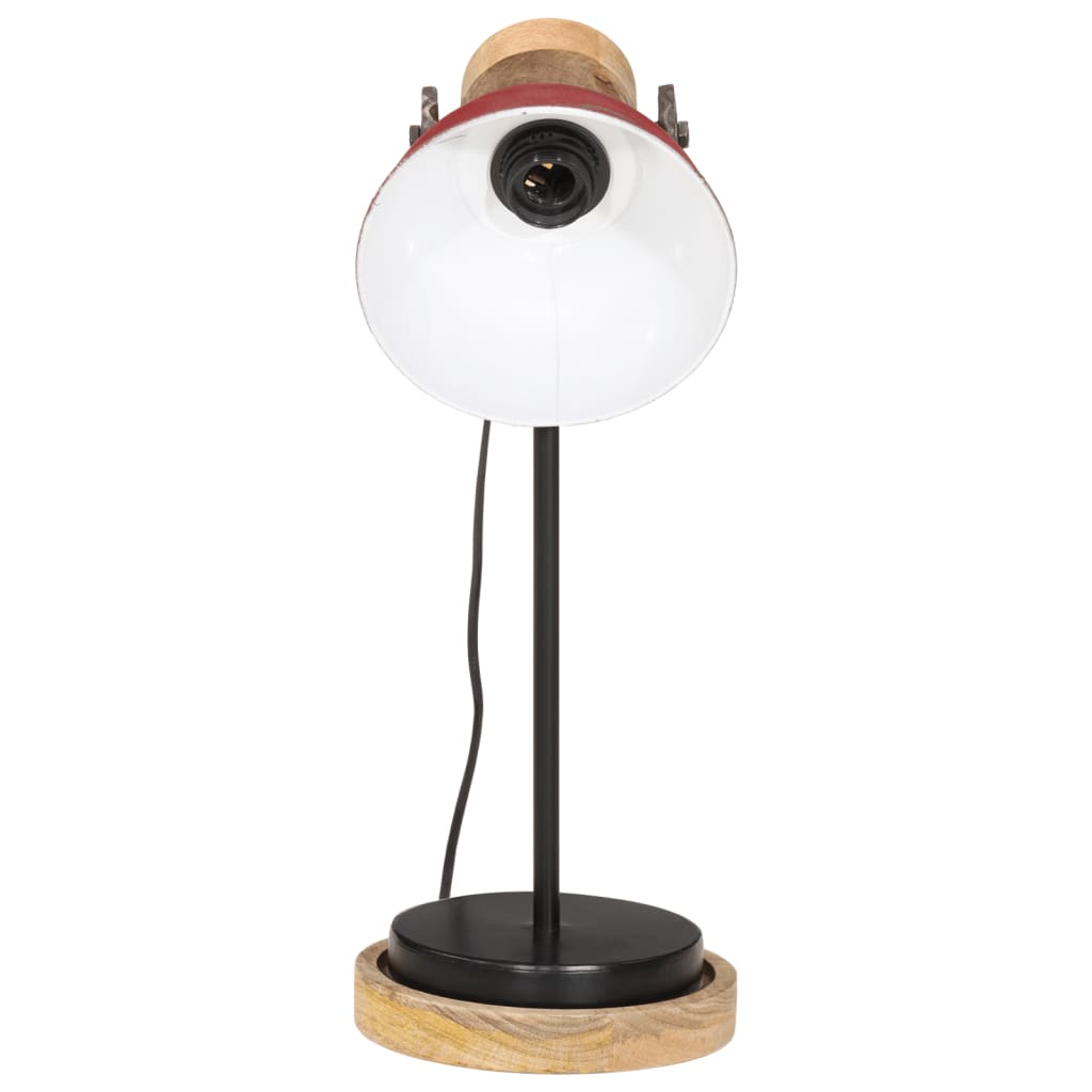 VidaXL desk lamp 25 W E27 17x17x50 cm weathered red