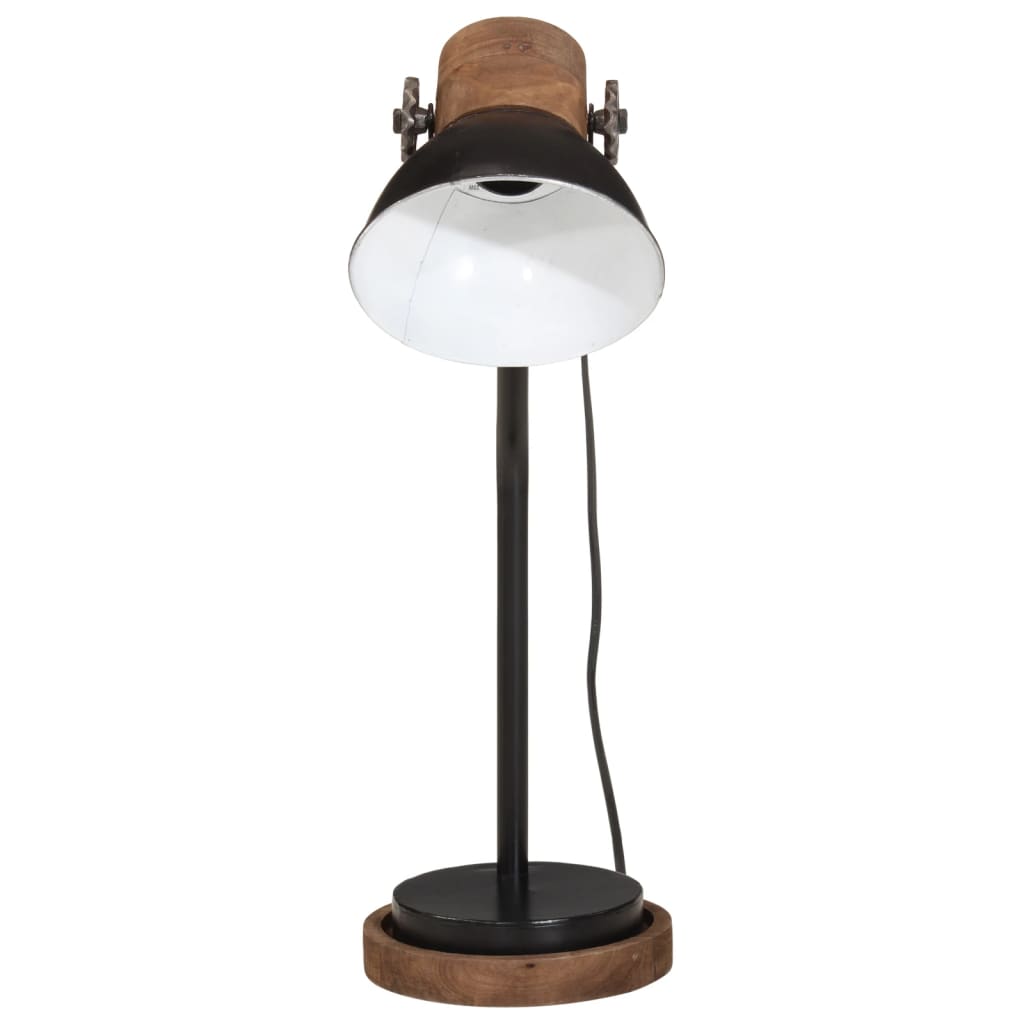 Lampe de bureau Vidaxl 25 W e27 18x18x60 cm noir