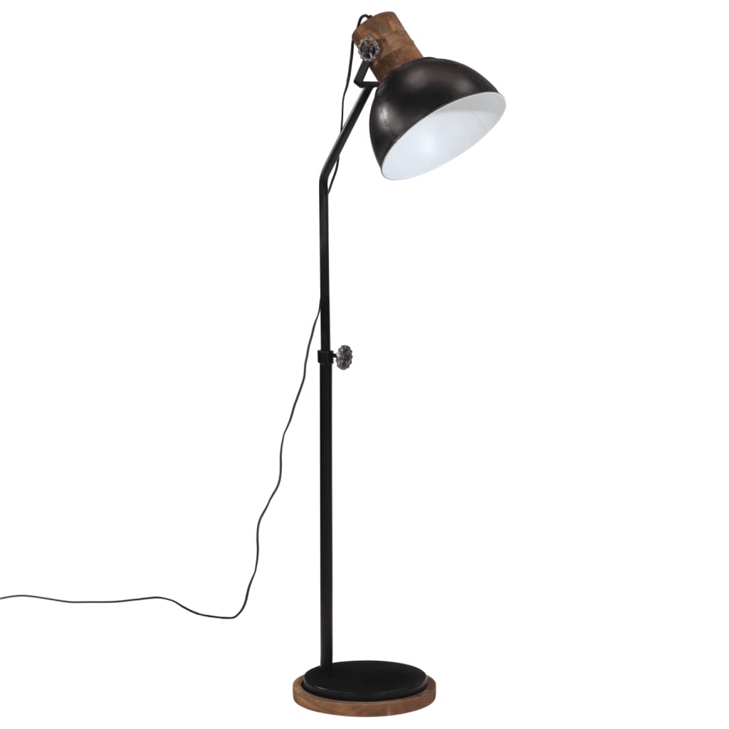 Vidaxl Floor Lamp 25 W E27 30x30x100-150 cm sort