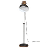 Vidaxl Floor lamp 25 W E27 30x30x100-150 cm Black