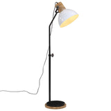 Vidaxl vloerlamp 25 w e27 30x30x100-150 cm wit