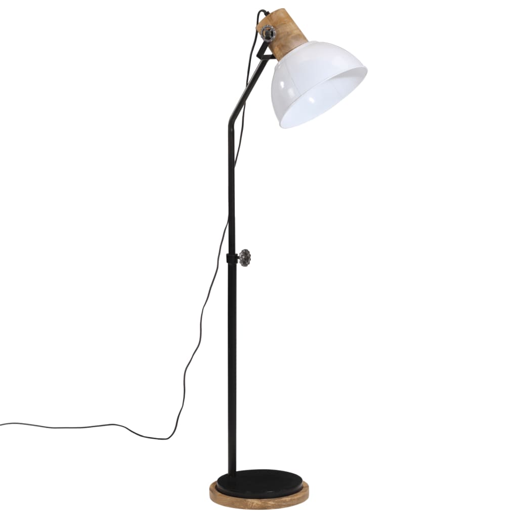 VIDAXL LAMP LAMP 25 W E27 30x30X100-150 cm bílá