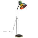 Vidaxl golvlampa 25 w e27 30x30x100-150 cm flerfärgad