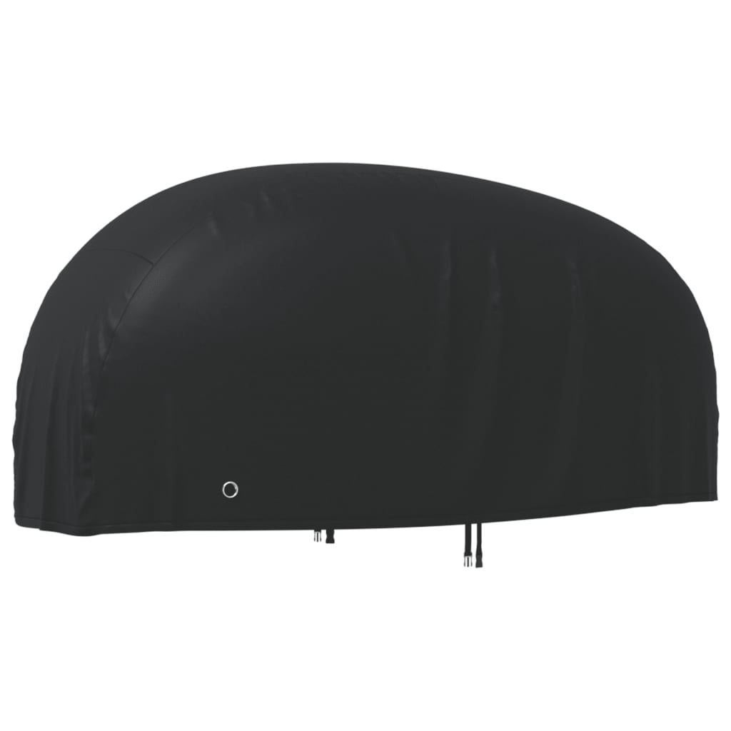 Pokrov motorja Vidaxl 220x95x110 cm 210D Oxford Black