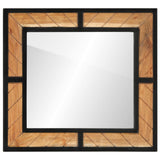 Vidaxl badkamerspiegel 60x1x55 cm massief acaciahout