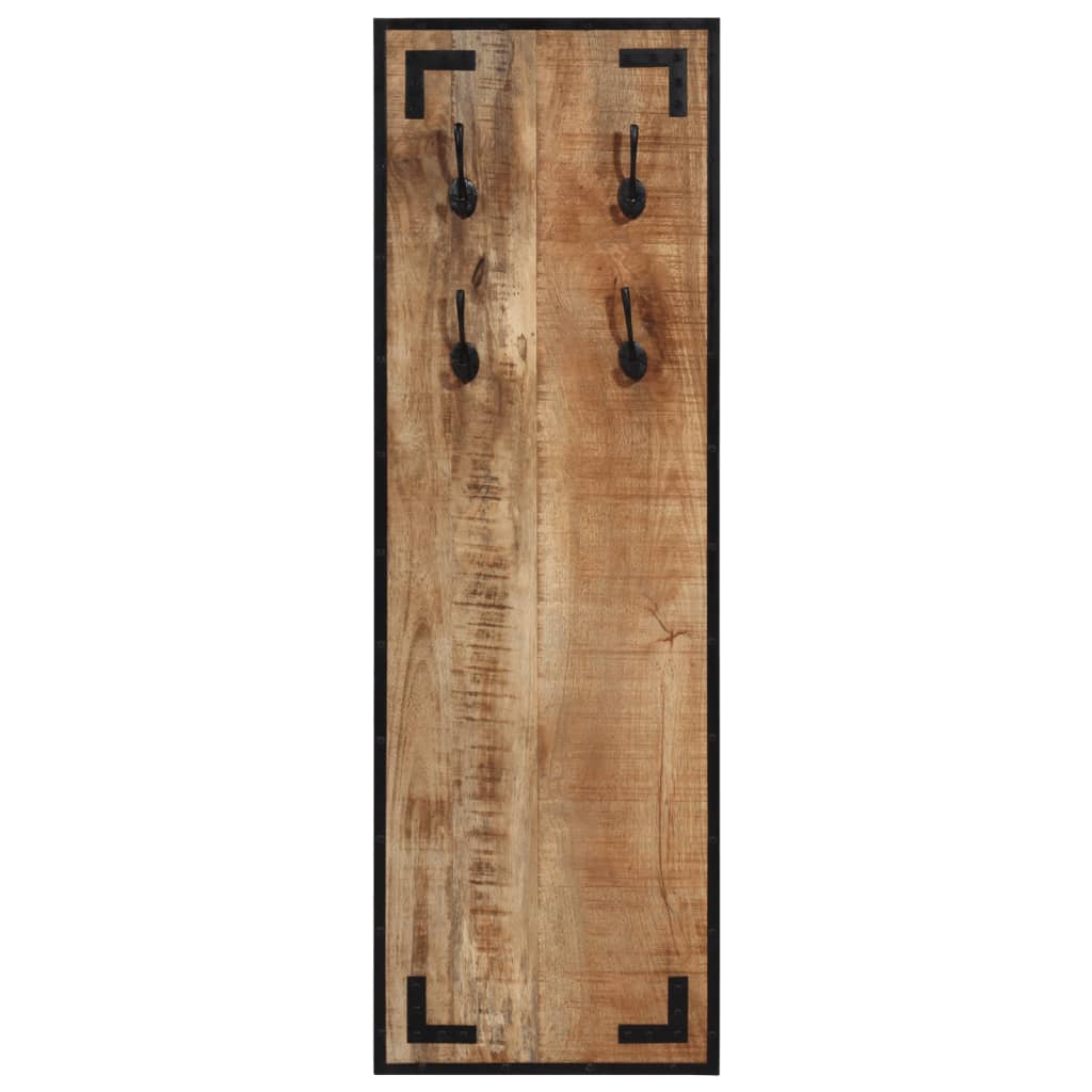 Vidaxl Coat Rack 35x8x110 cm solid mangowood