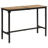 Vidaxl bartafel 150x55x107 cm massief ruw mangohout