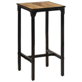 Vidaxl bartafel 60x55x107 cm massief ruw mangohout