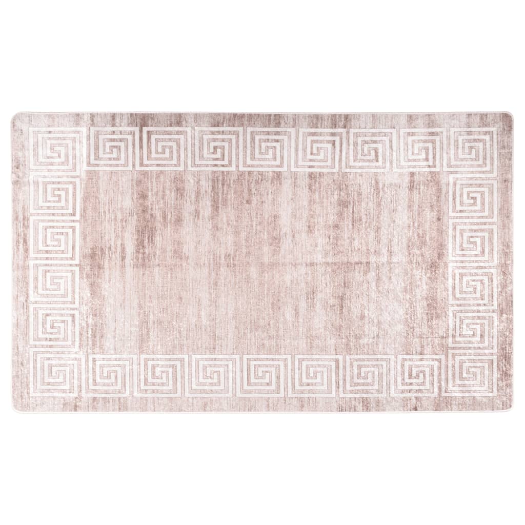 VIDAXL RUG PARBIALUBA ANTI-SLIP 120x170 cm Beige