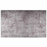Vidaxl vloerkleed wasbaar anti-slip 120x170 cm grijs