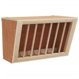 Vidaxl Hooiruif for rabbits 37x18.5x23 cm solid pinewood