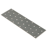 Vidaxl plates perforated 40 pcs 2 mm 200x60 mm galvanized steel