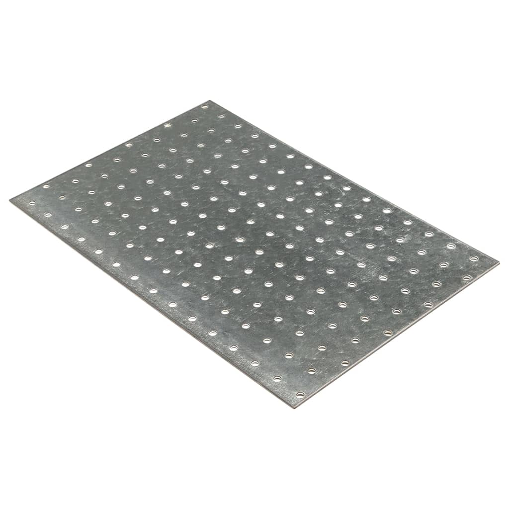 Płytki vidaxl perforowane 20 szt. 2 mm 300x200 mm stal ocynkowana