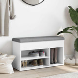 Vidaxl schoenenbank wit 82x32x45,5 cm bewerkt hout