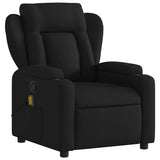 Vidaxl massagestoel met zwarte stof