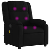 Vidaxl massagestoel met zwarte stof