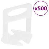 Vidaxl nivelleringssysteem voor tegels 250 wiggen 500 klemmen 1,5 mm