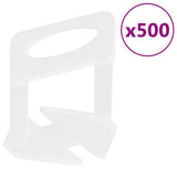 Vidaxl nivelleringssysteem voor tegels 250 wiggen 500 klemmen 3 mm