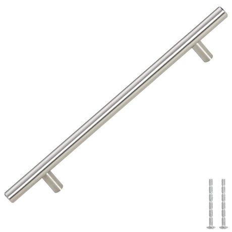 Vidaxl handvatten 5 st 192 mm roestvrij staal zilverkleurig