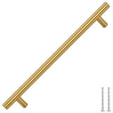 Vidaxl handles 5 st 192 mm stainless steel gold colored