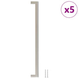 Vidaxl handvatten 5 st 320 mm roestvrij staal zilverkleurig