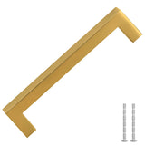 Vidaxl handles 10 st 128 mm stainless steel gold colored