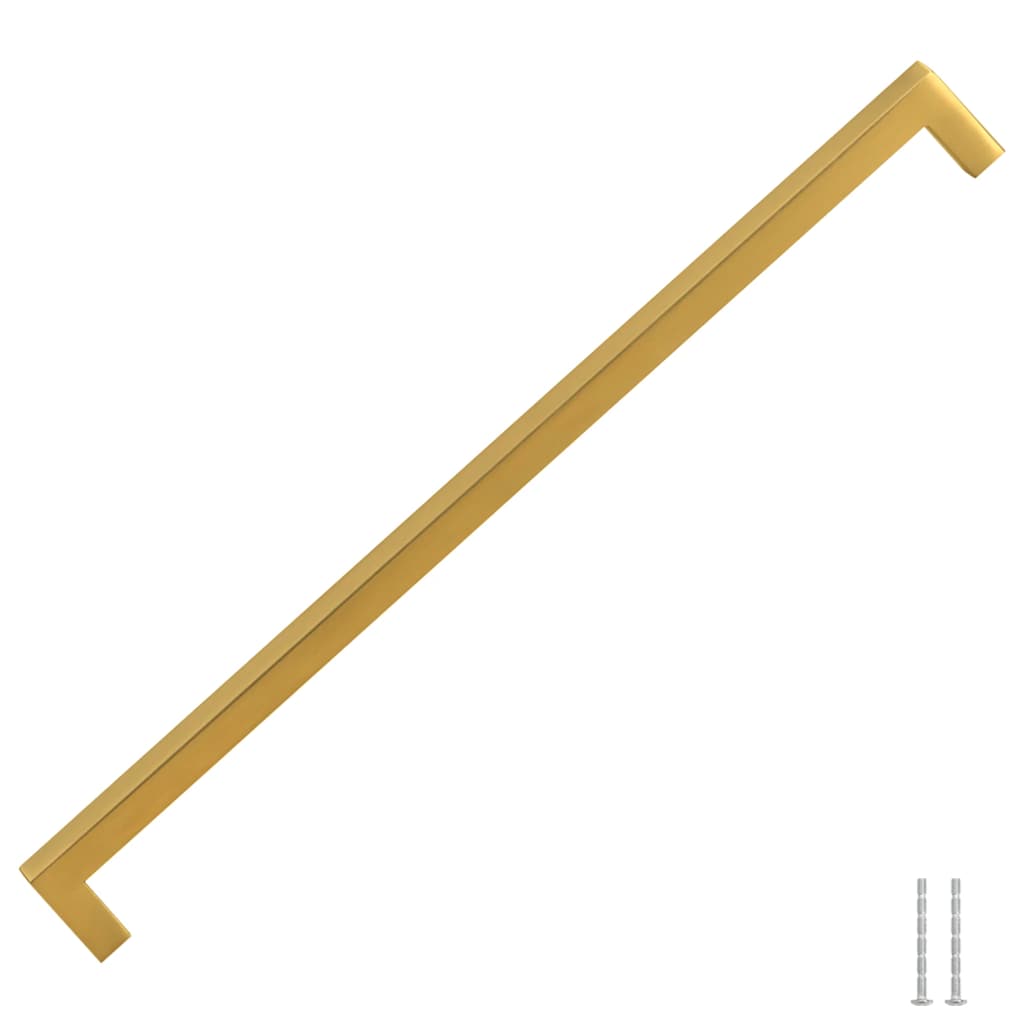 Vidaxl Handles 5 St 320 mm Edeless Stol Gold faarweg