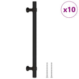 Vidaxl handles 10 st 160 mm stainless steel black