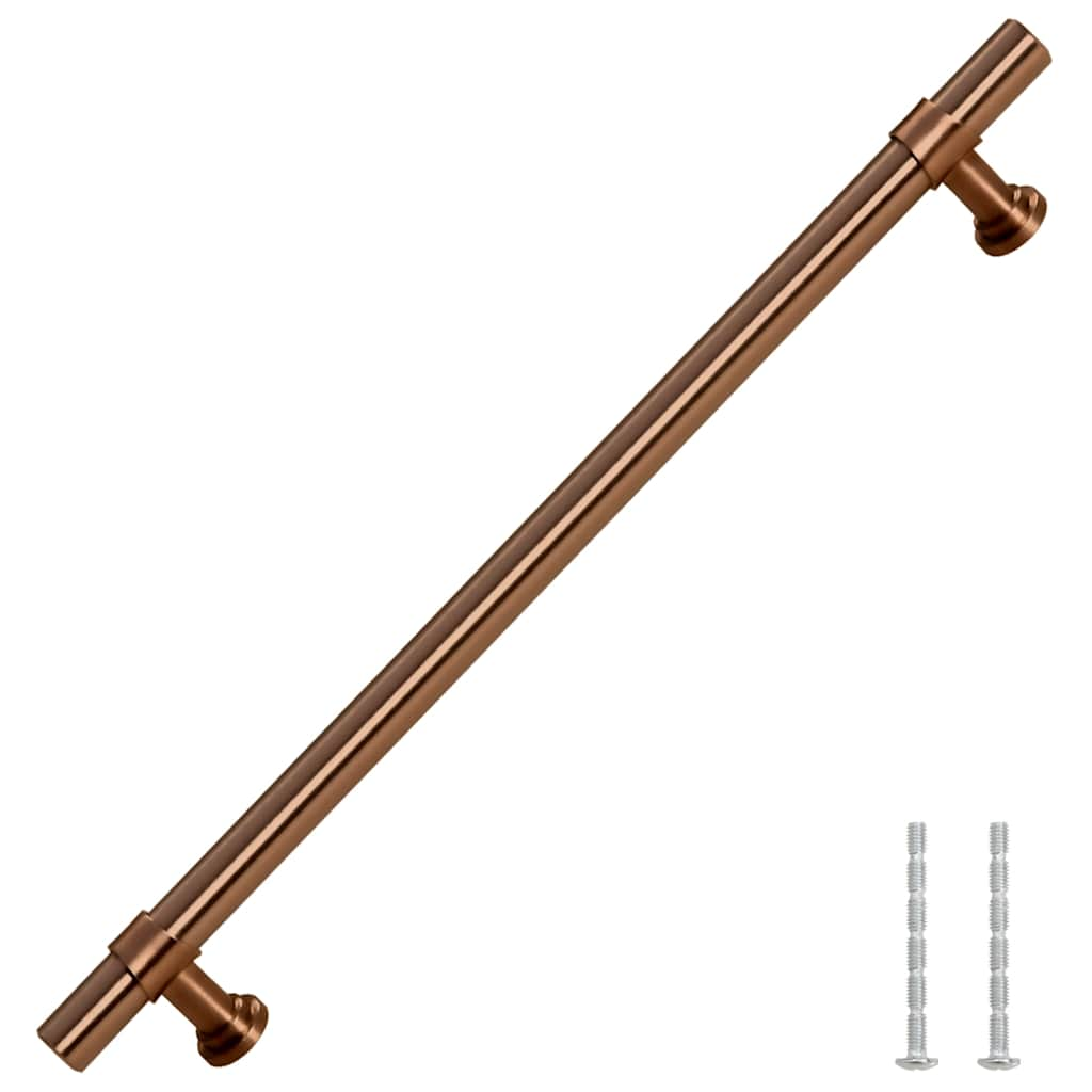 Vidaxl håndterer 5 st 192 mm rustfrit stål bronze farvet