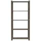 Vidaxl Storage Rack a 5 strati 80x38x170 cm Grigio in pino solido