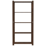 Vidaxl storage rack 5-layer 80x38x170 cm Solid pine brown