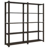 Vidaxl Storage Rack a 5 strati 170x38x170 cm in legno di pino solido