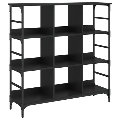 Vidaxl dressoir 102x32x103,5 cm bewerkt hout zwart