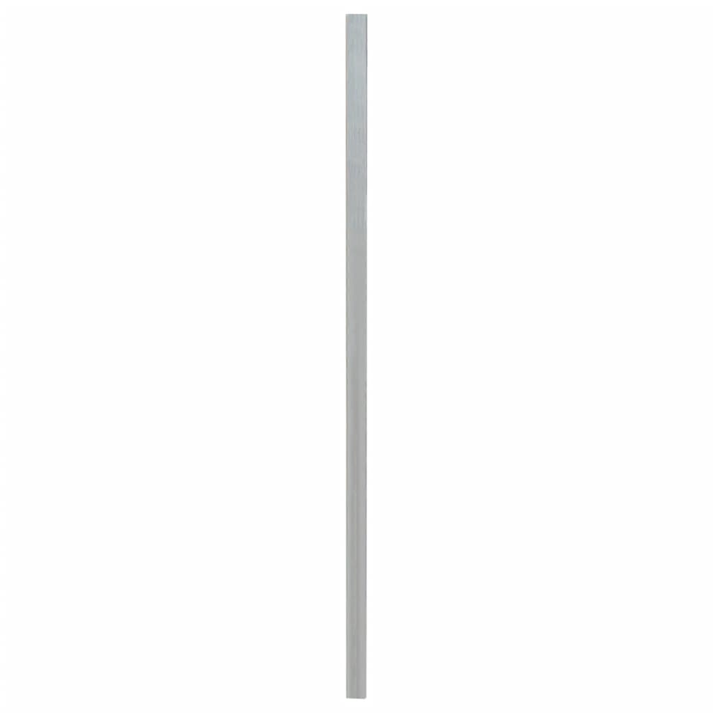 Vidaxl fence posts 10 st 170 cm galvanized steel silver colored