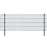 Vidaxl Fence Post 20 St 150 cm Grey galvanizzato