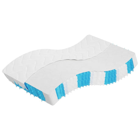 Vidaxl pocketveringmatras middelhard-hard 140x190 cm