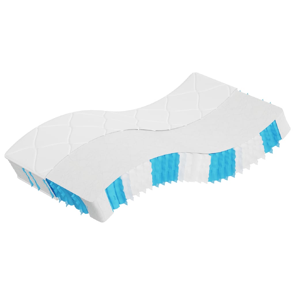 Vidaxl pocketveringmatras middelhard-hard 120x200 cm