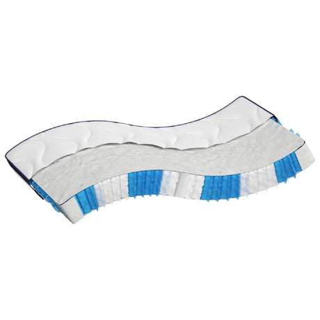 Vidaxl pocketveringmatras middelhard-hard 120x200 cm